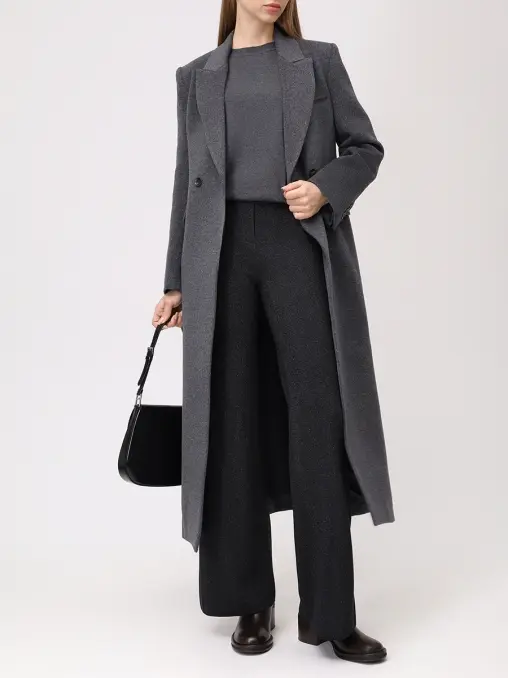 Брюки из шелка и кашемира FREE AGE