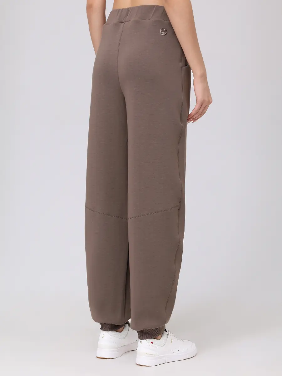 Брюки однотонные