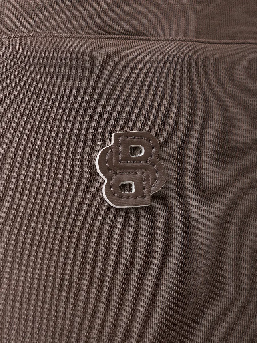 Брюки однотонные