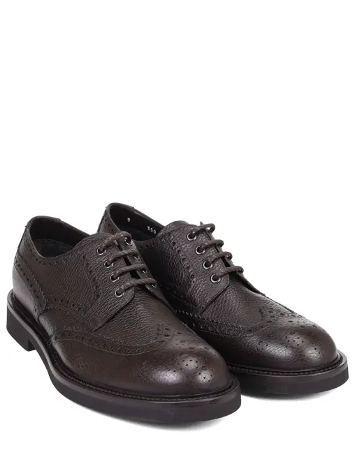 Дерби кожаные на байке BARRETT