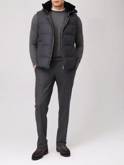 Жилет стеганый YVES SALOMON