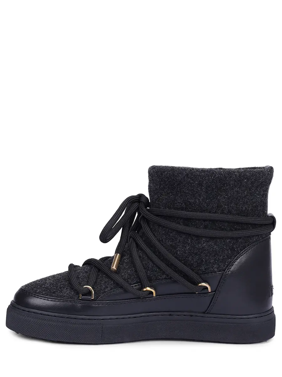 Ботинки комбинированные на меху