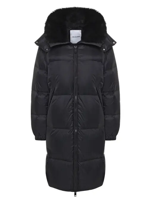 Пуховик стеганый YVES SALOMON