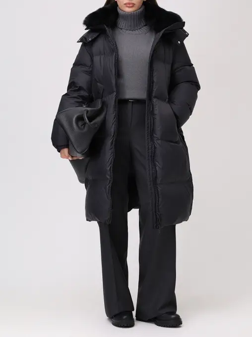 Пуховик стеганый YVES SALOMON