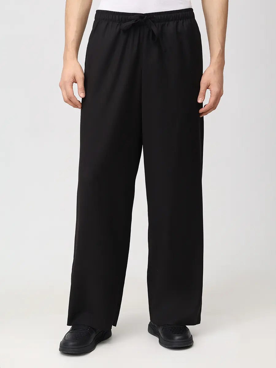 Брюки однотонные