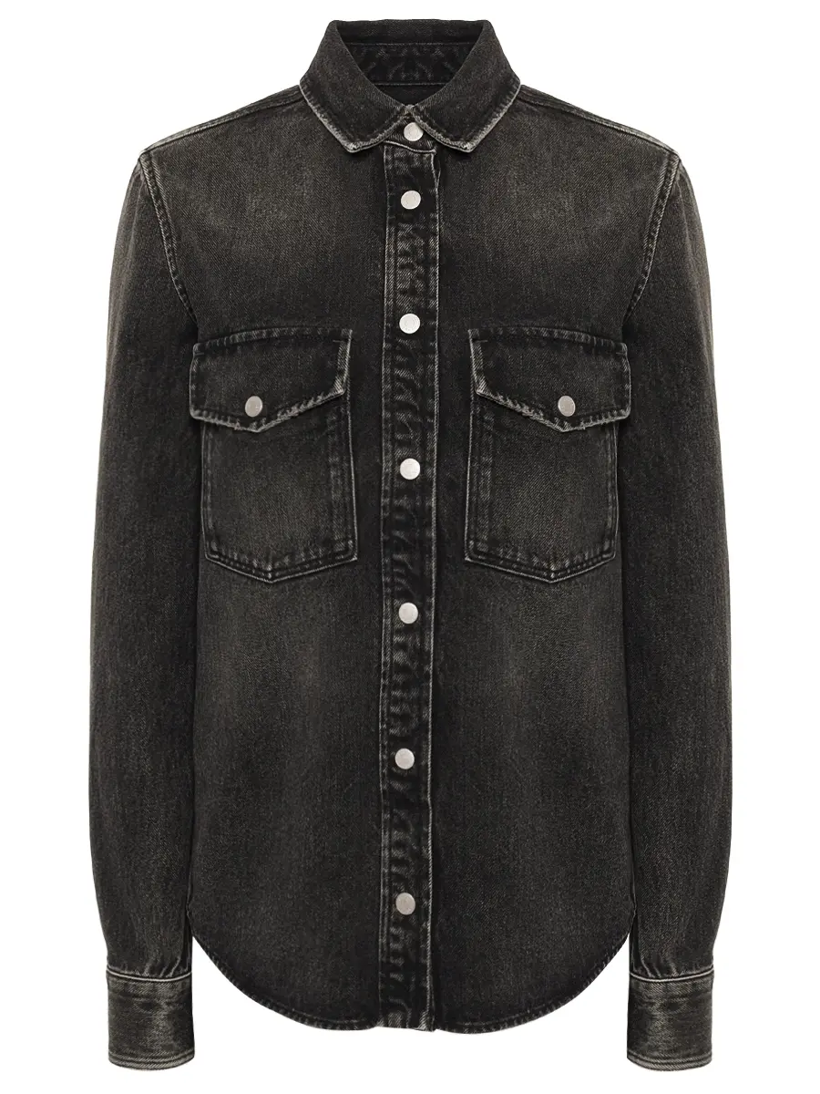 Рубашка джинсовая