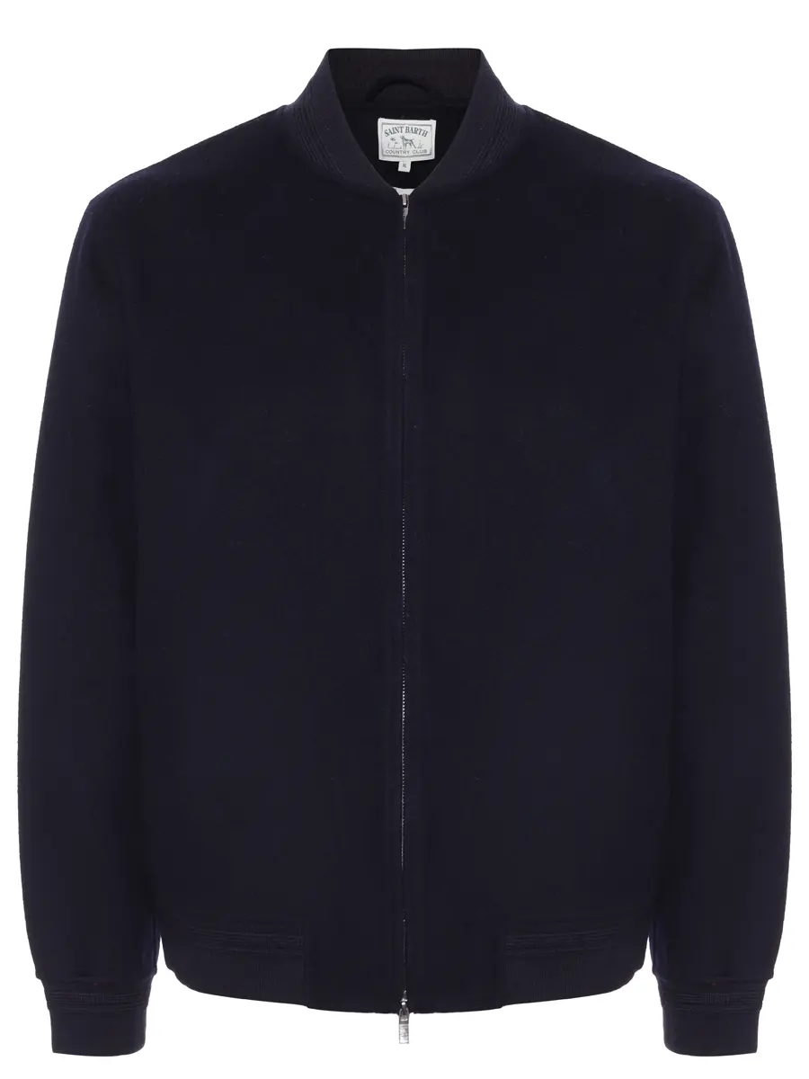 Бомбер шерстяной