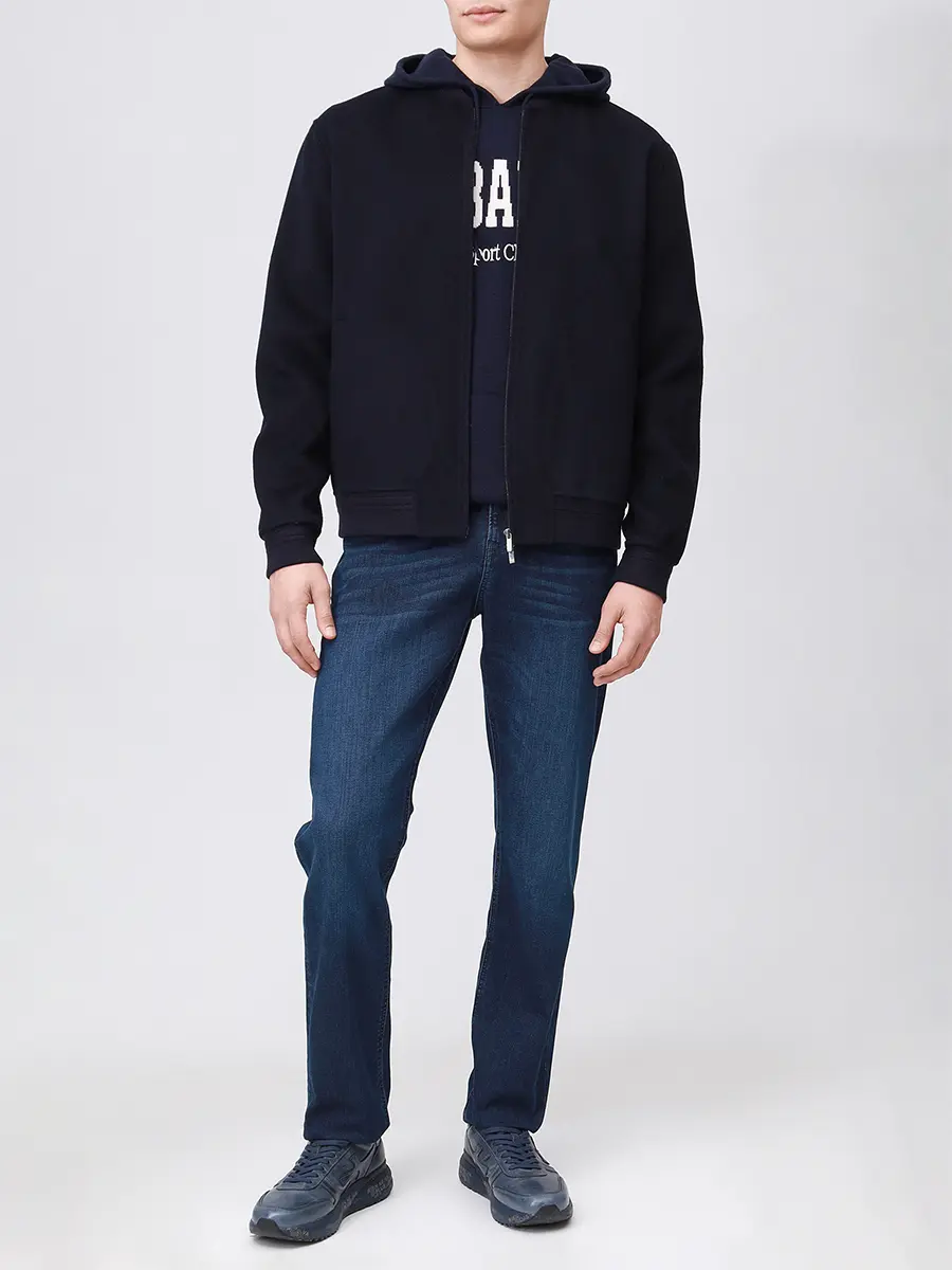 Бомбер шерстяной