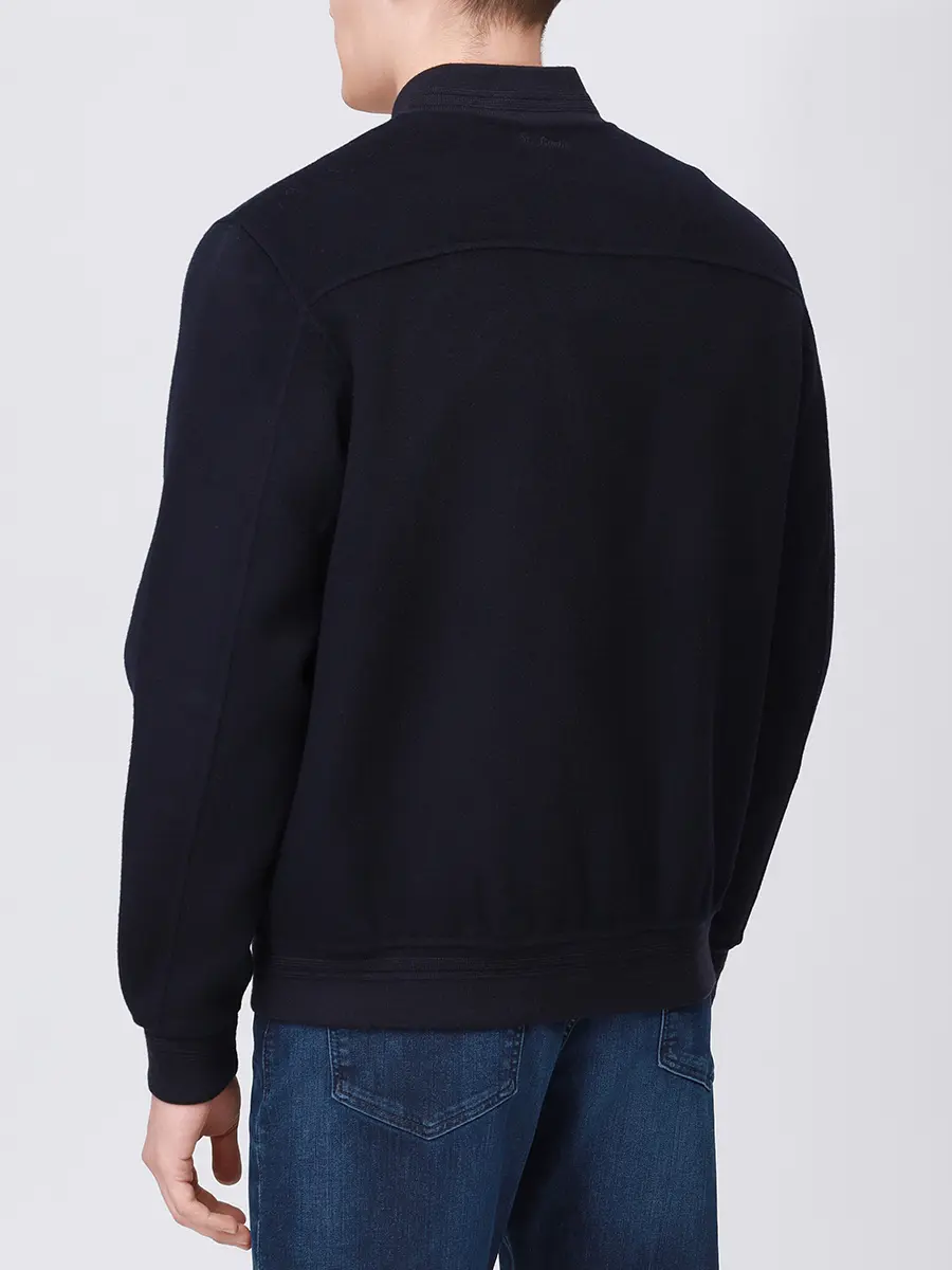 Бомбер шерстяной