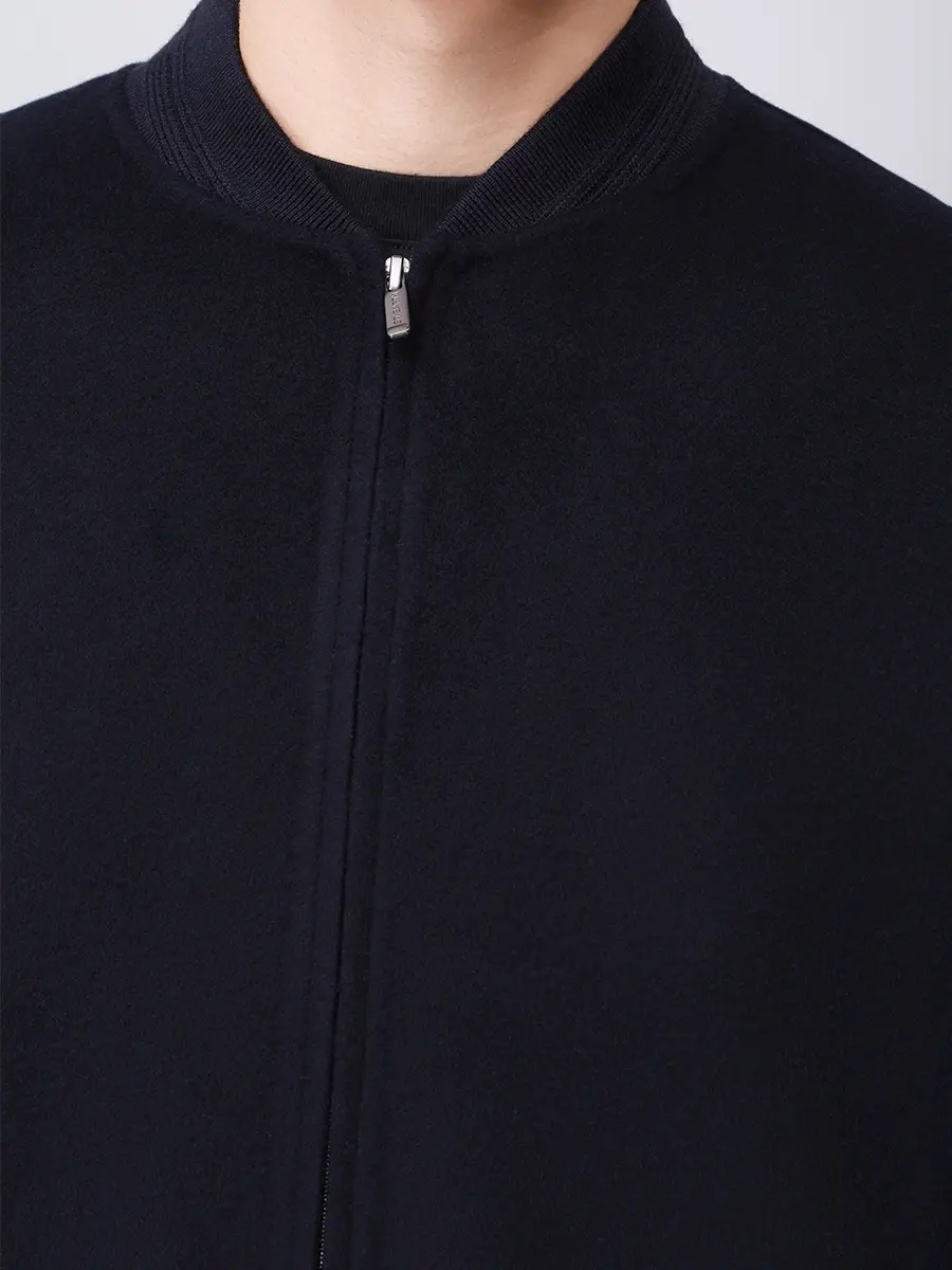 Бомбер шерстяной