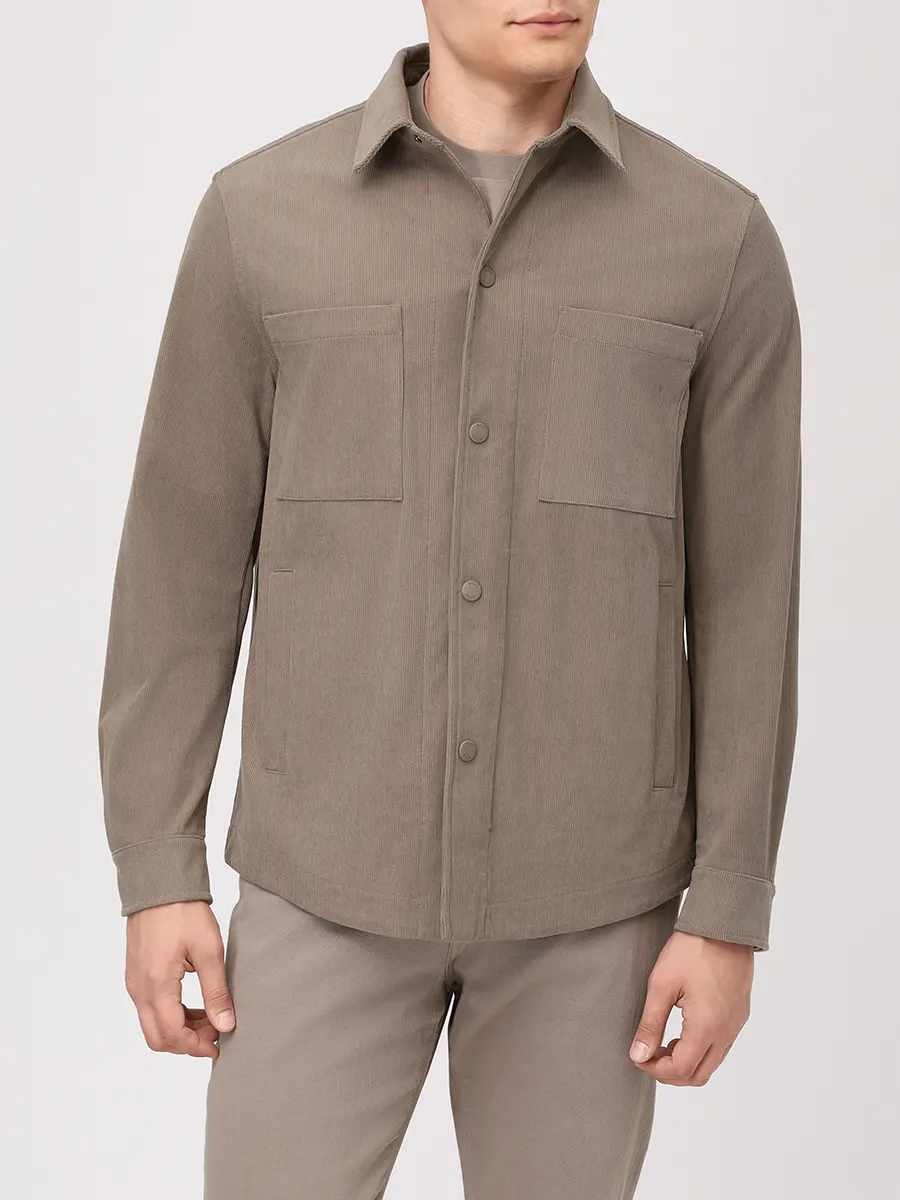 Рубашка Relaxed Fit вельветовая