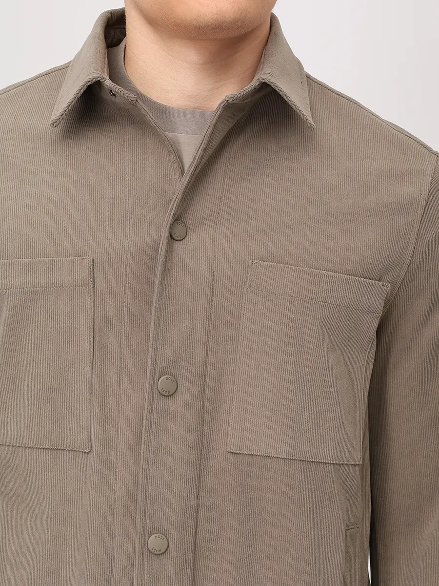 Рубашка Relaxed Fit вельветовая