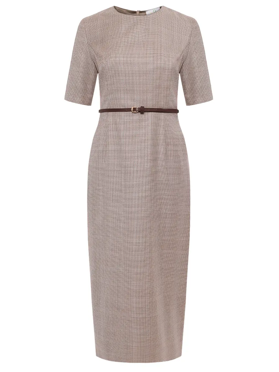 Платье шерстяное