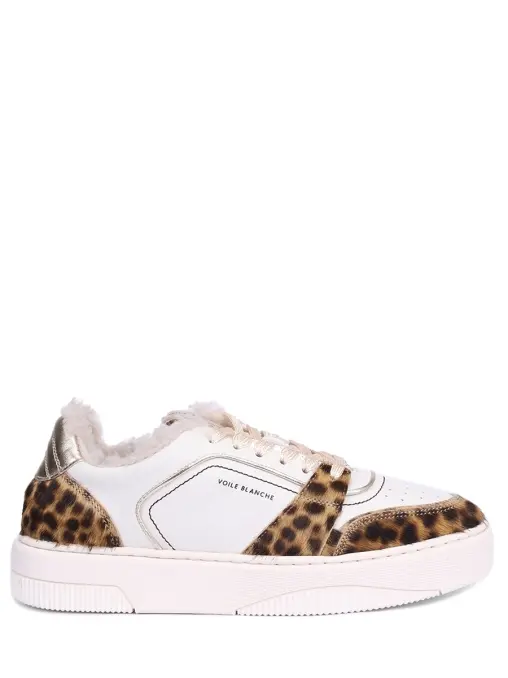 Кеды комбинированные на меху VOILE BLANCHE