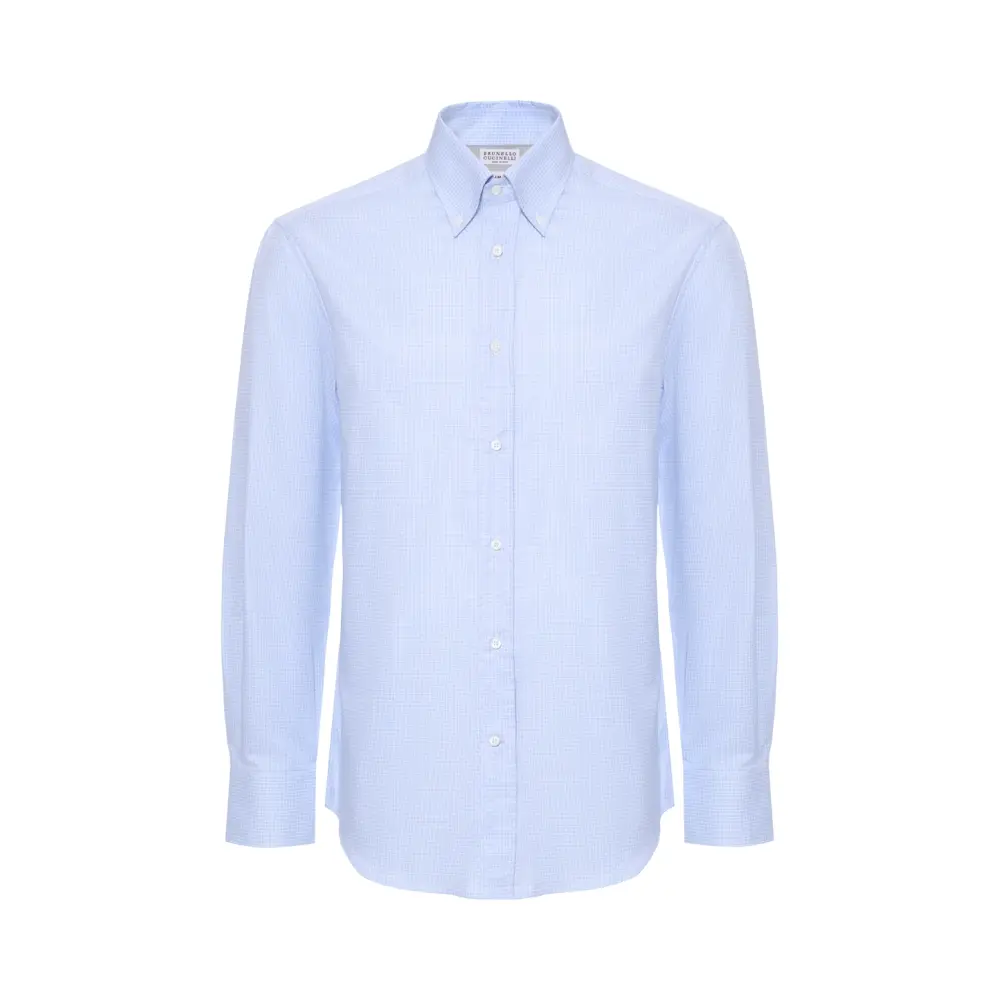 Рубашка Slim Fit хлопковая