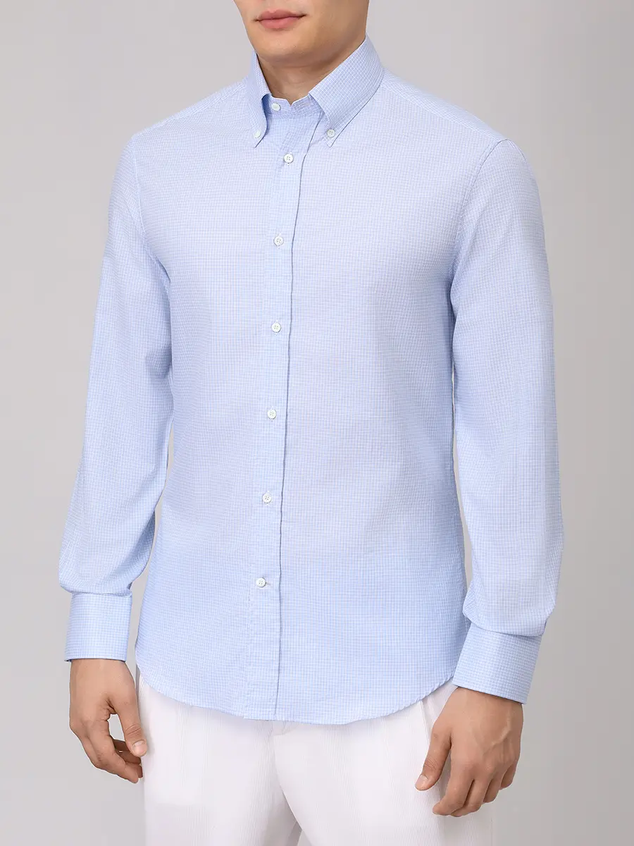 Рубашка Slim Fit хлопковая