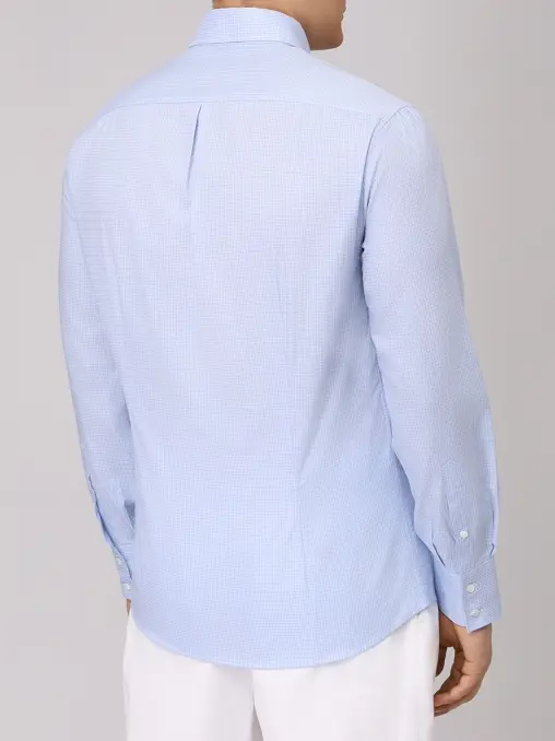 Рубашка Slim Fit хлопковая BRUNELLO CUCINELLI
