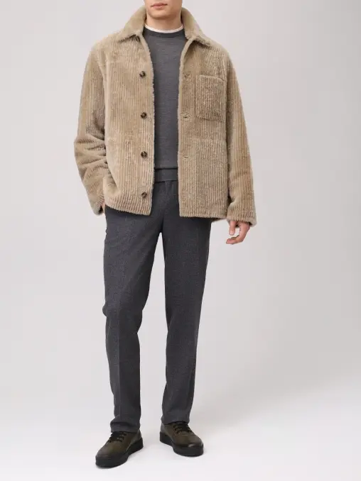 Куртка из овчины YVES SALOMON