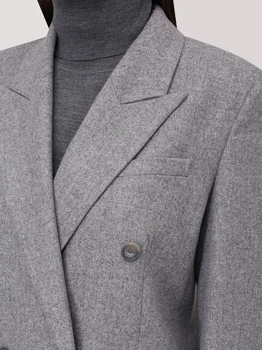 Пиджак из шерсти и лиоцелла