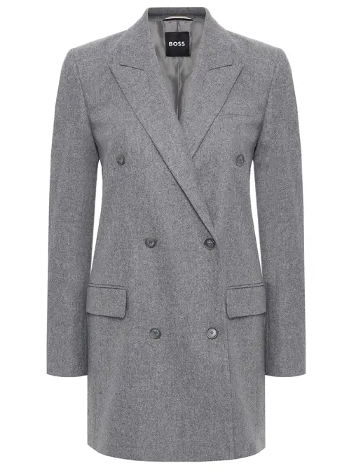 Пиджак из шерсти и лиоцелла BOSS