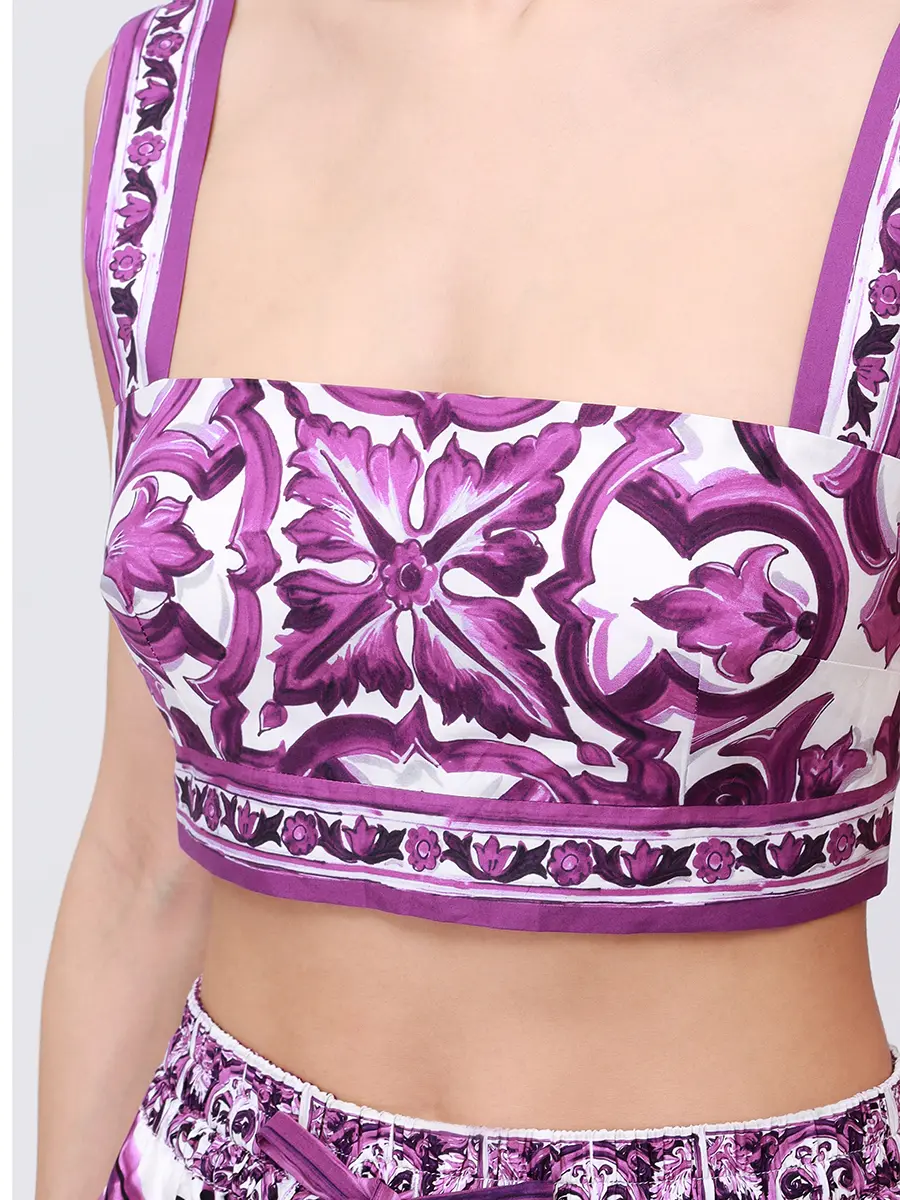 Топ хлопковый