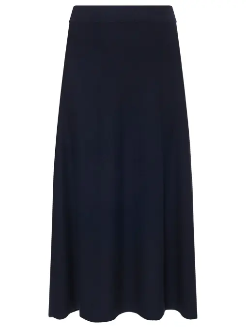 Юбка из шерсти и вискозы GRAN SASSO