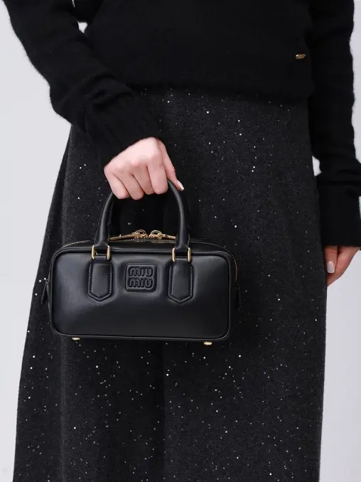 Сумка кожаная Arcadie MIU MIU