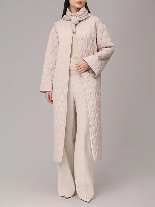 Плащ стеганый AGNONA