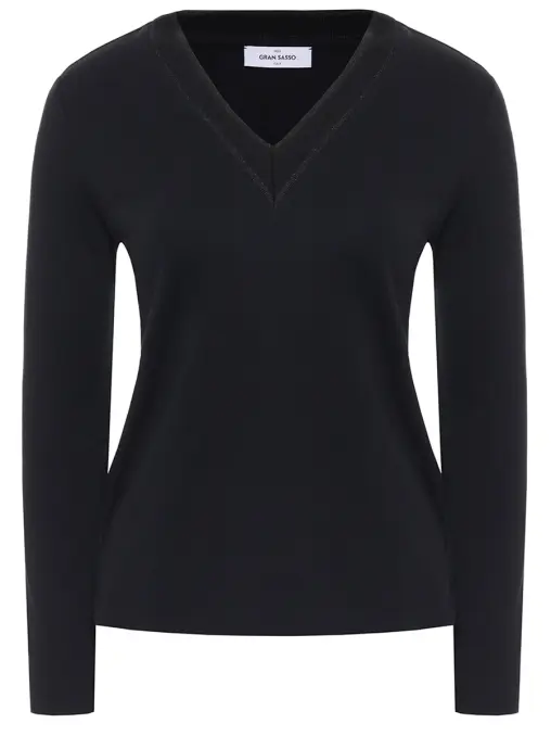 Лонгслив хлопковый GRAN SASSO