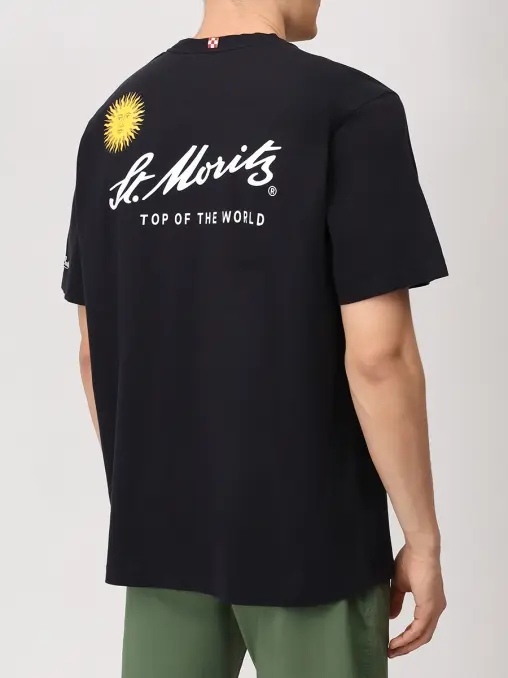 Футболка хлопковая MC2 SAINT BARTH