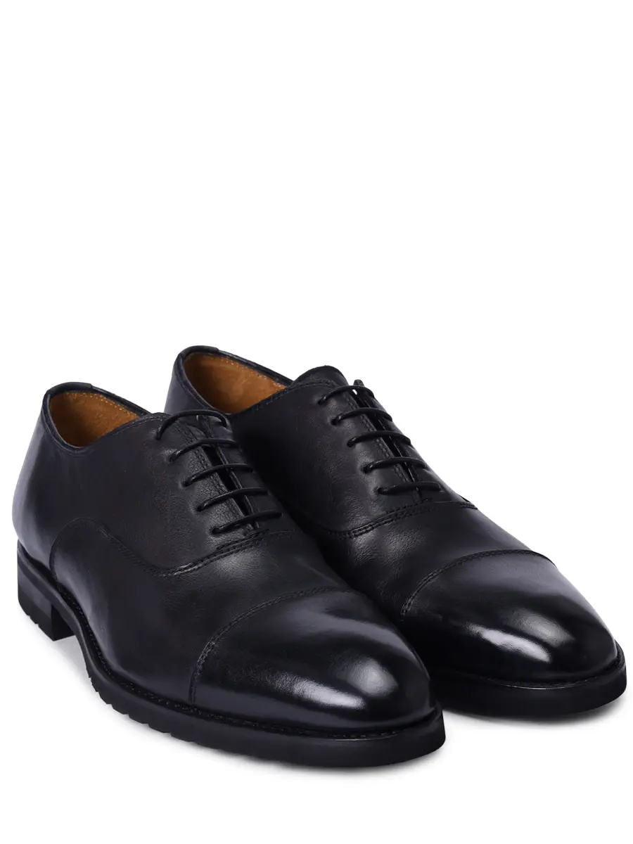 Оксфорды кожаные