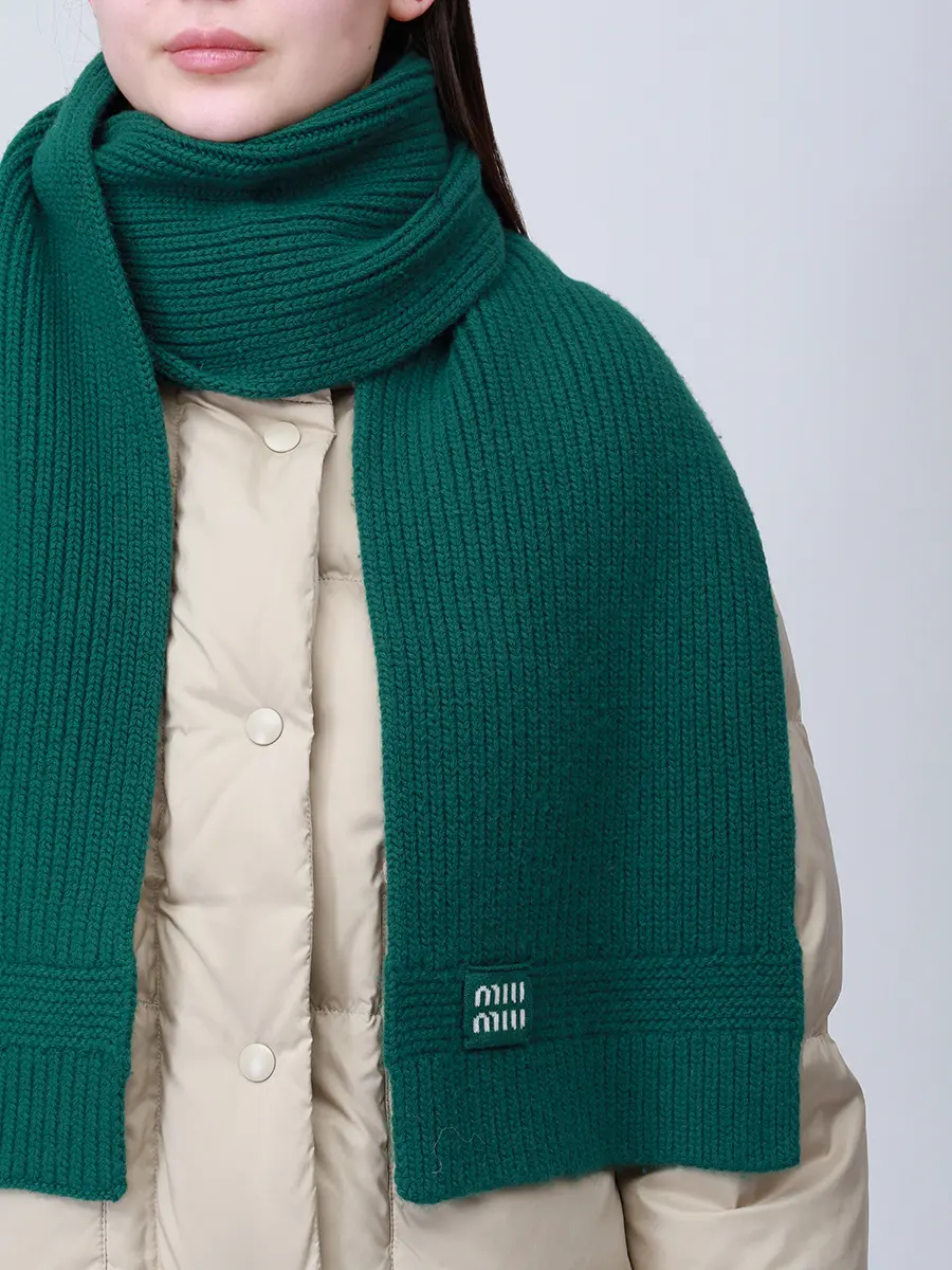 Шарф из кашемира и шерсти