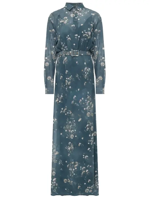 Платье шелковое OLOLOL