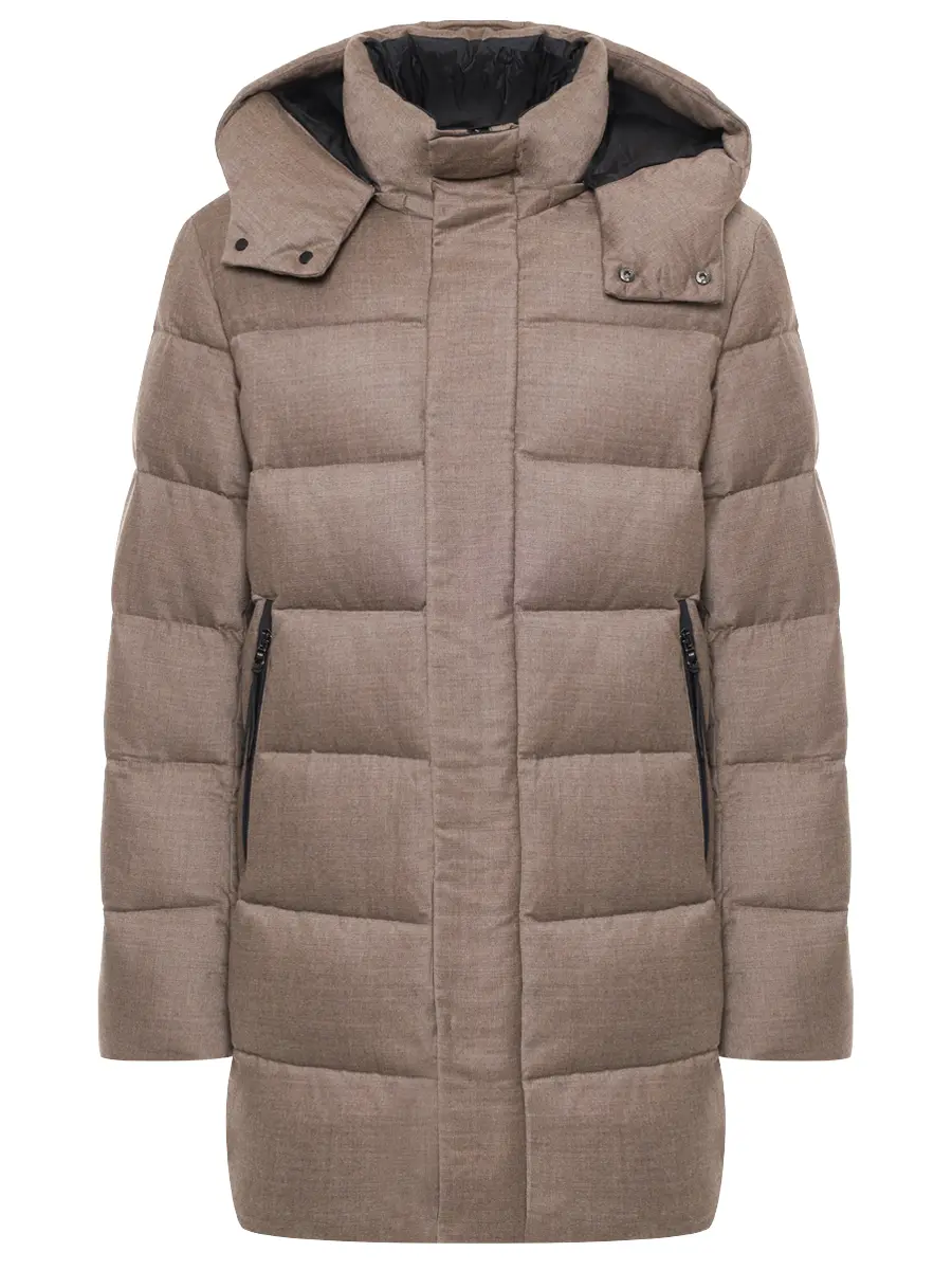 Пуховик стеганый