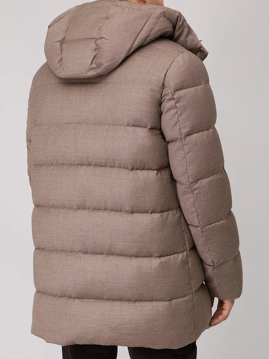 Пуховик стеганый