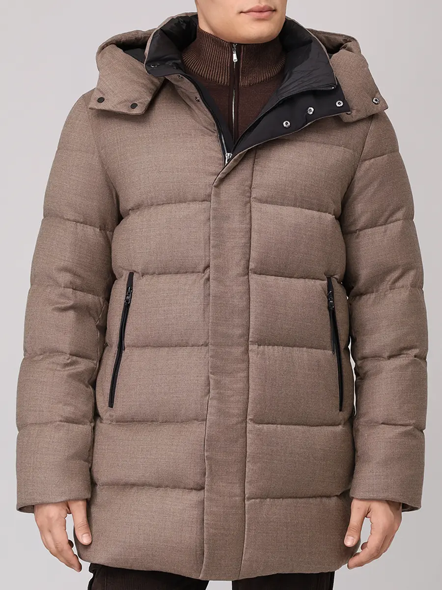 Пуховик стеганый