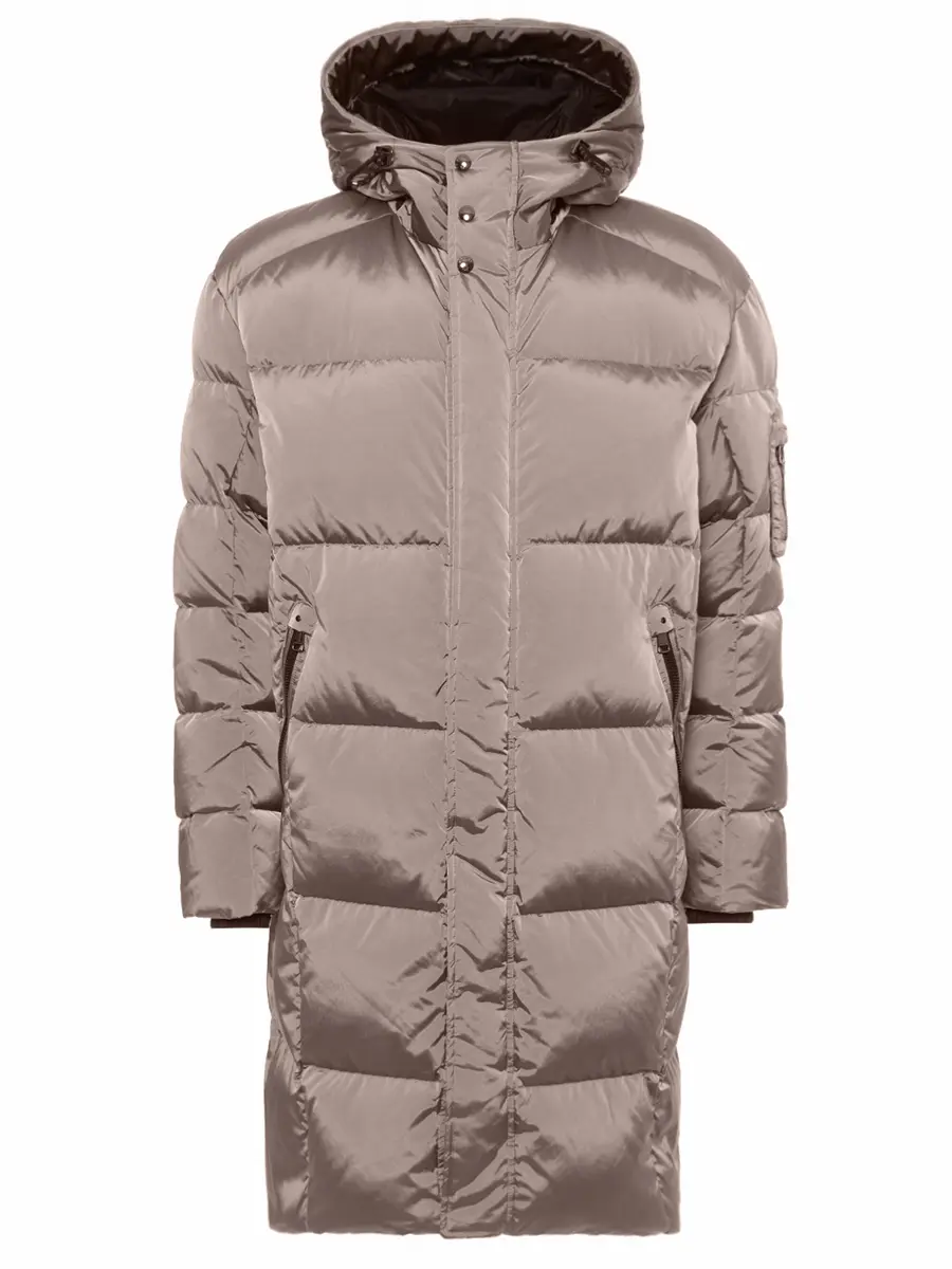 Пуховик удлиненный