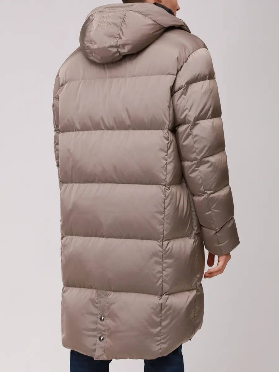 Пуховик удлиненный