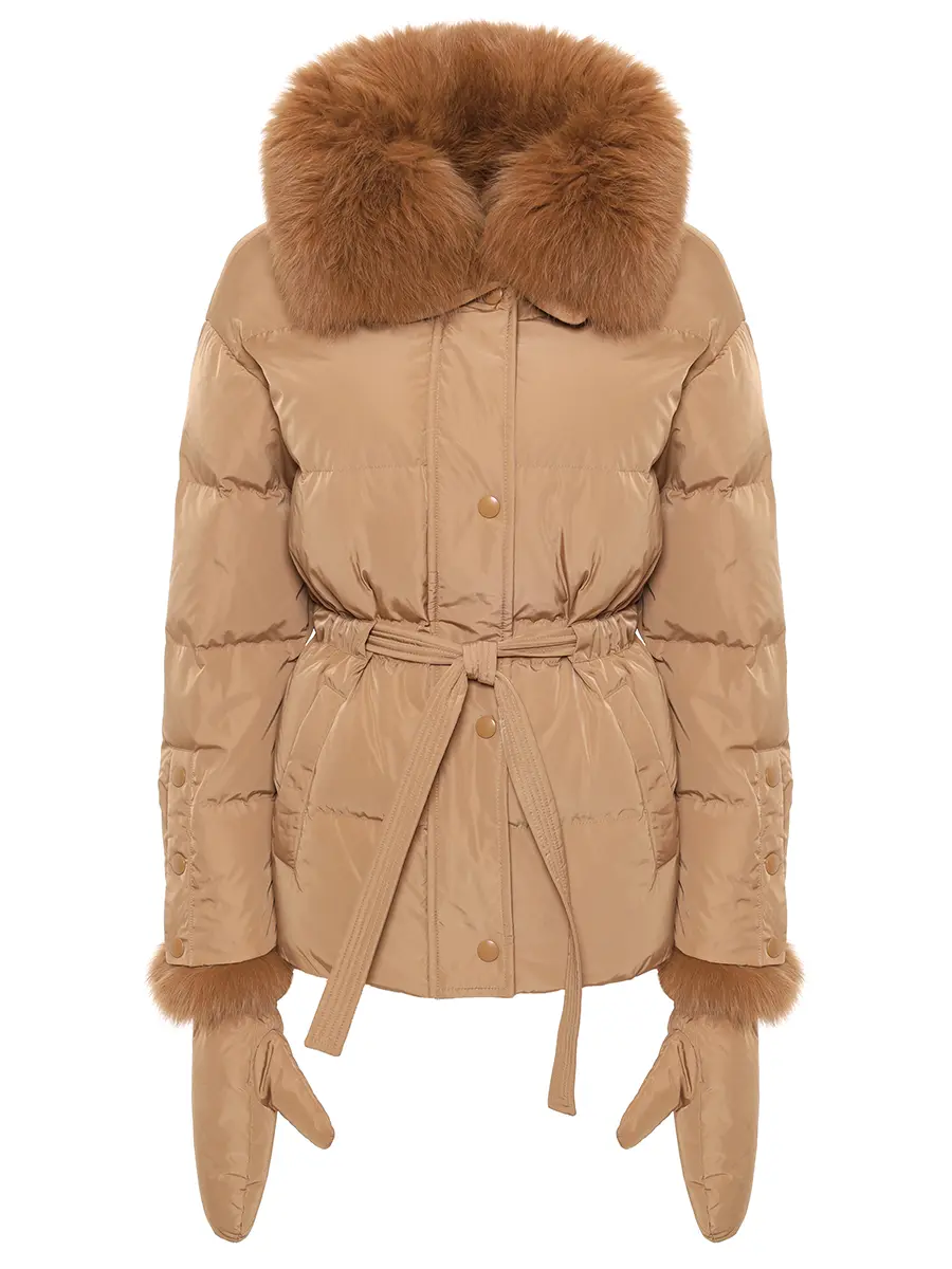 Пуховик стеганый