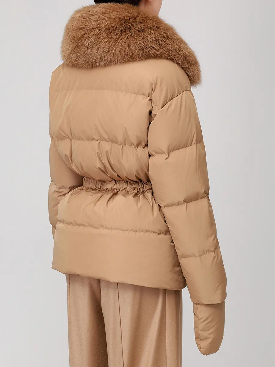 Пуховик стеганый