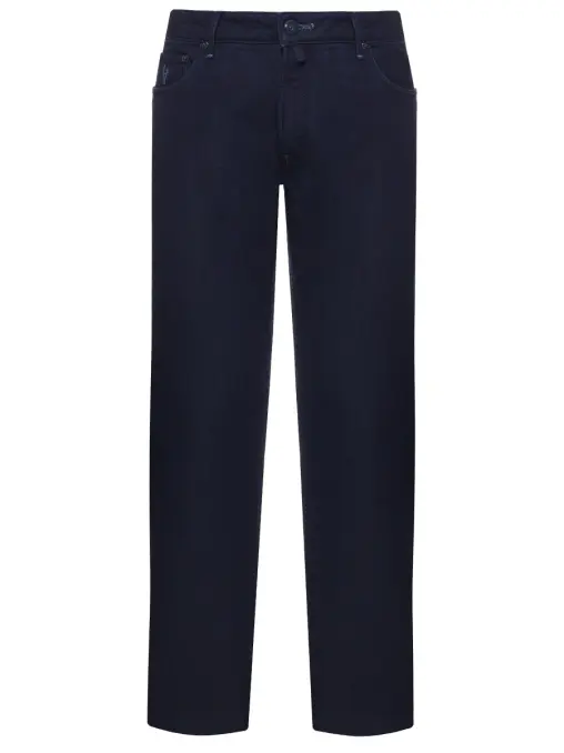 Джинсы из хлопка и шерсти HANDPICKED