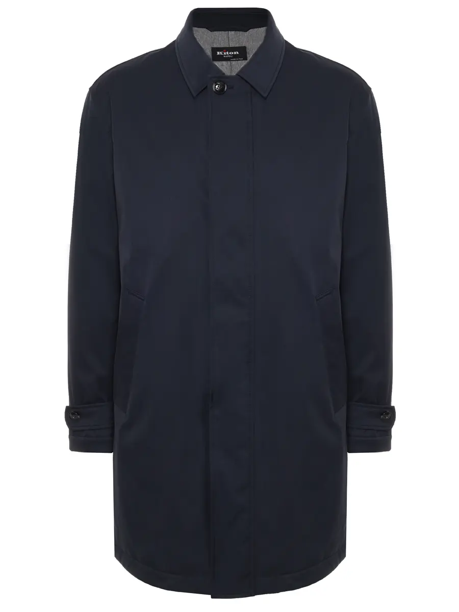 Плащ однотонный