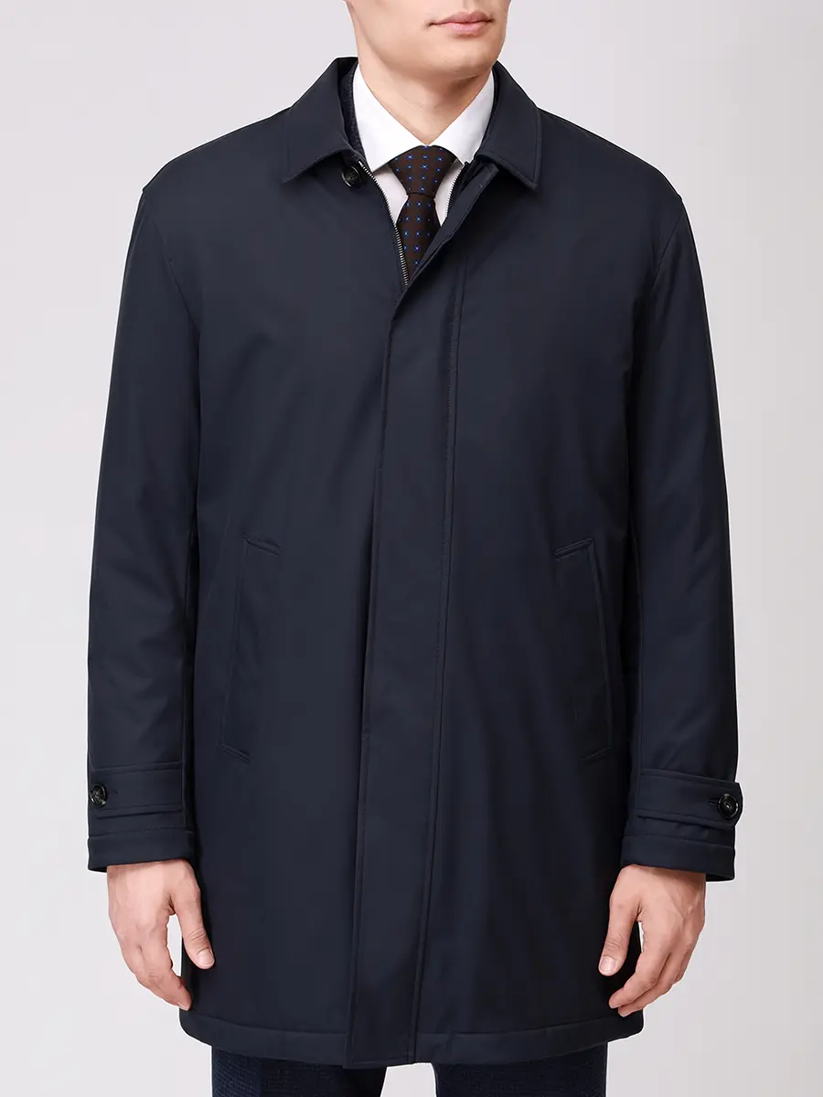 Плащ однотонный