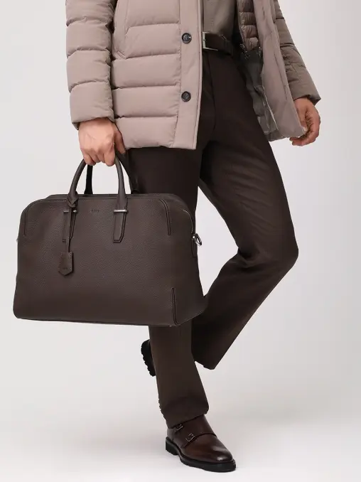 Сумка кожаная BOSS