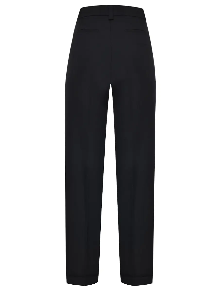 Брюки однотонные