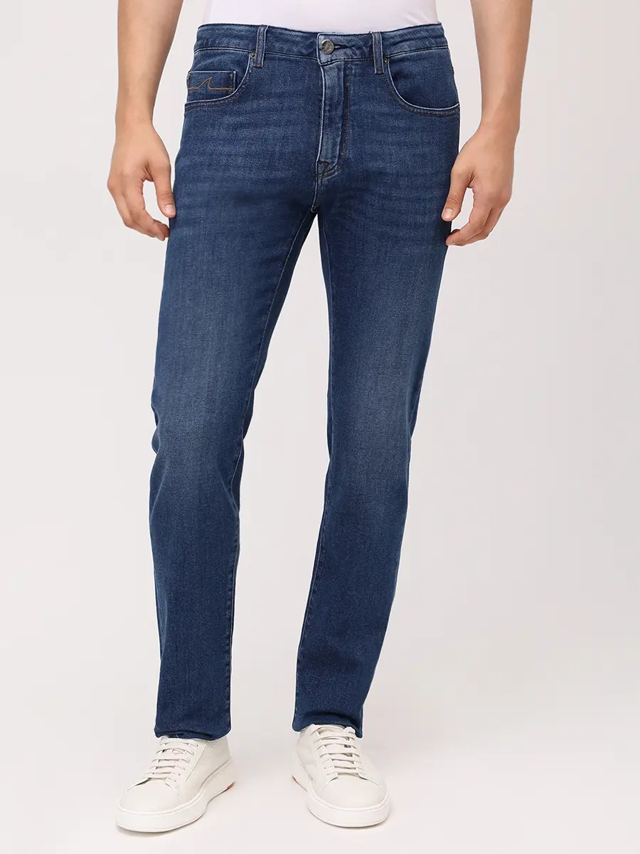 Джинсы Regular Fit хлопковые