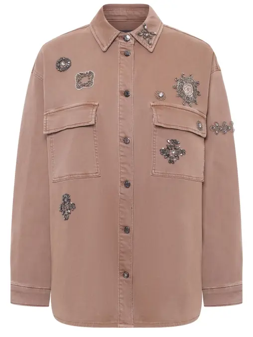 Рубашка джинсовая ELENA MIRO