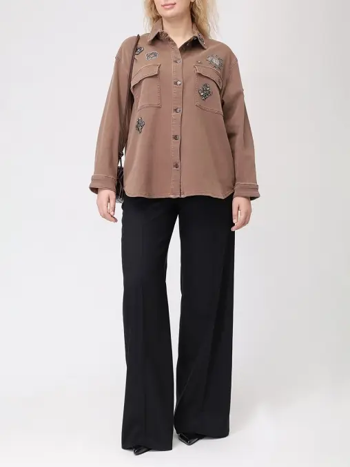 Рубашка джинсовая ELENA MIRO