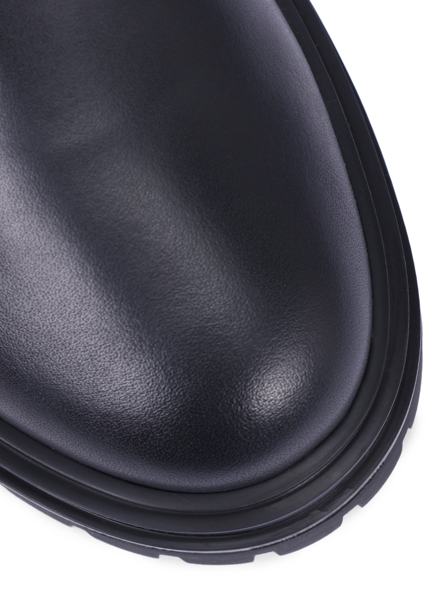 Челси кожаные на меху