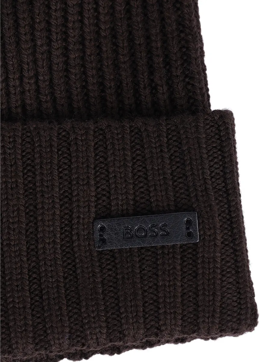 Шапка шерстяная